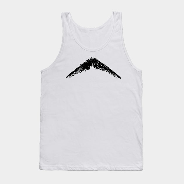 Moustache Tank Top by SWON Design